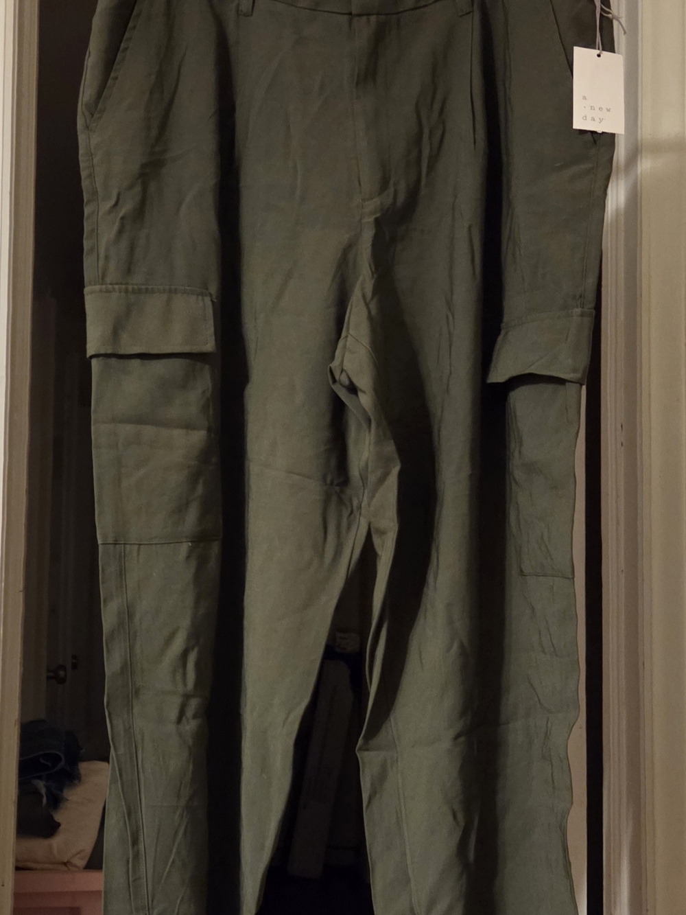 Women's Olive Green Cargo Pants